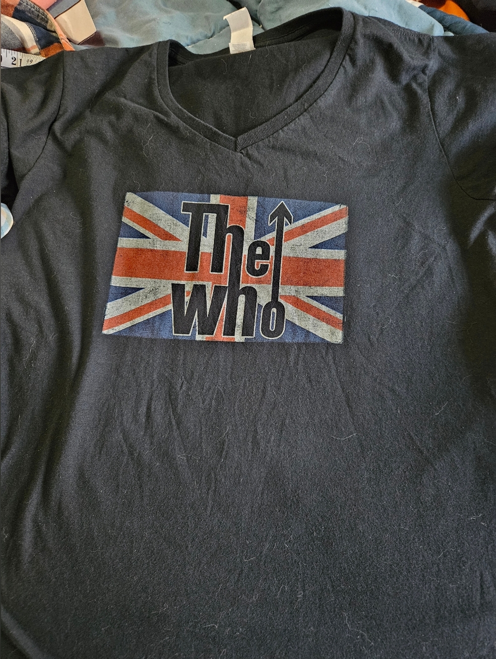 2016 Ladies V Neck Fitted The Who Tshirt